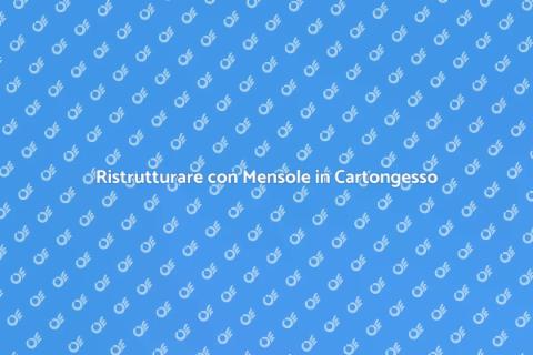 Mensole in Cartongesso: Design Creativo