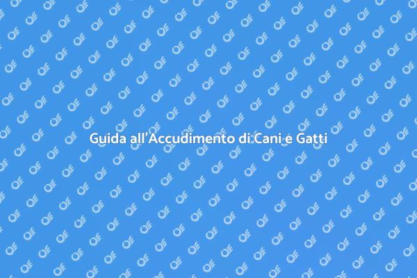 Come Accudire Cani e Gatti Felici