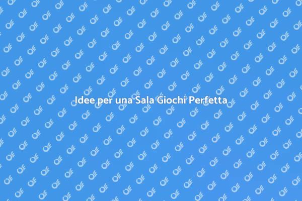 Crea una Sala Giochi Unica e Divertente