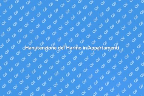 Lucidare Marmo in Appartamento di Lusso
