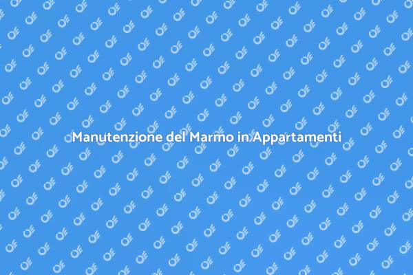 Lucidare il Marmo: Eleganza e Stile