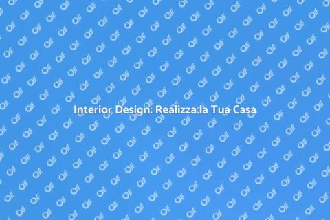 Servizio di Interior Design per la Casa