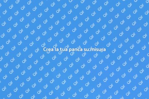 Panca su misura in falegnameria