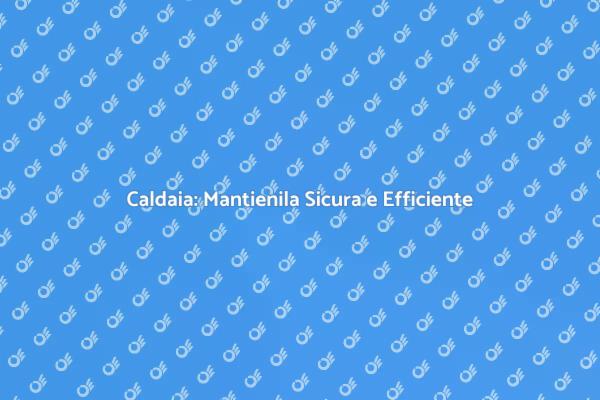 Manutenzione Caldaia: Guida Essenziale