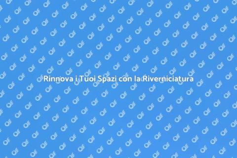 Riverniciatura a Spruzzo: Rinnova Spazi