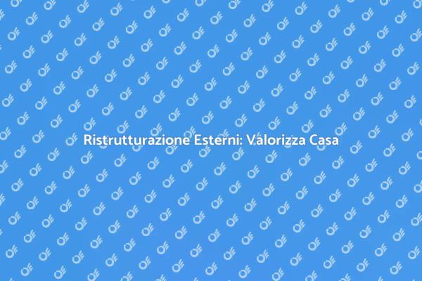 Trasforma il Tuo Spazio Esterno