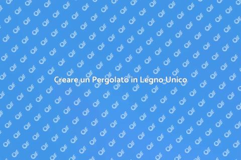 Pergolato in Legno: Design e Comfort