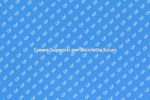 Supporto per Biciclette in Ferro