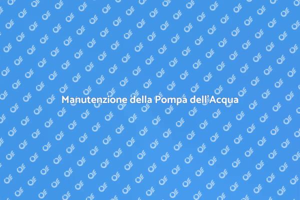 Come Sostituire la Pompa dell'Acqua