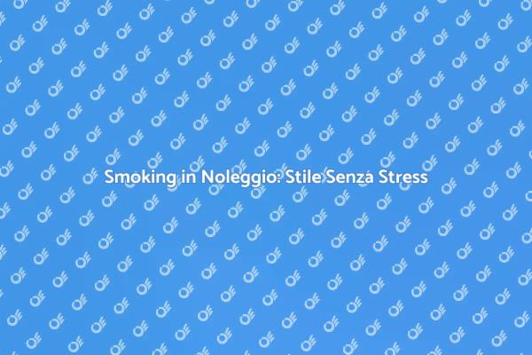 Smoking Noleggio: Eleganza A Portata di Mano