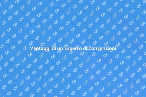 Perché Scegliere un Esperto di Convenzioni