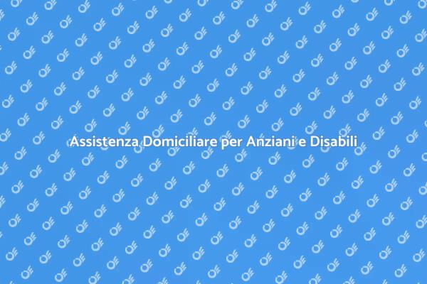 Supporto Domiciliare per Anziani e Disabili