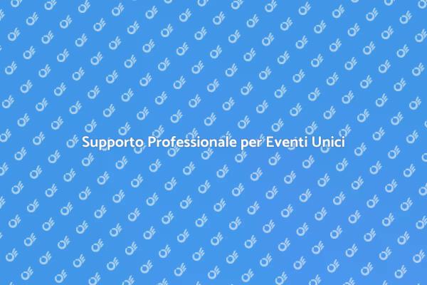 Esperti di Supporto per Eventi Esclusivi