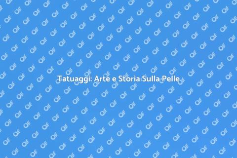 Tatuaggio Artistico: Espressione Personale