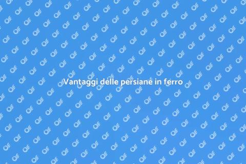 Installare persiane in ferro: guida