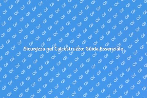 Controllo del Calcestruzzo Sicuro