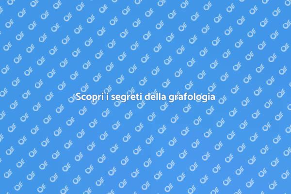 Trasforma la tua vita con la grafologia