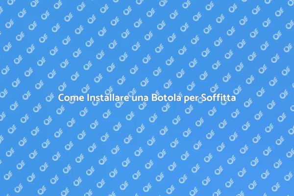 Rendi Accessibile la Tua Soffitta