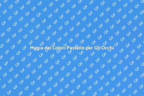 Palette Occhi Colori Pastello