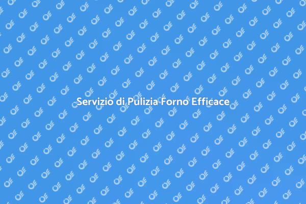 Mantieni il Tuo Forno Sempre Pulito