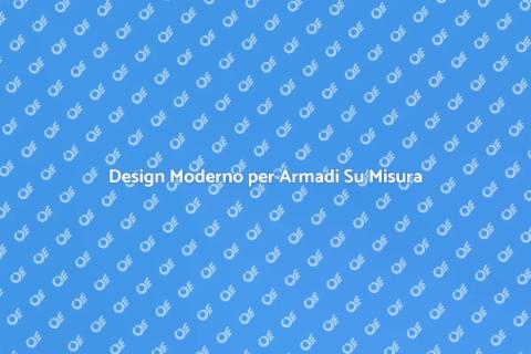 Armadio Su Misura Moderno e Funzionale