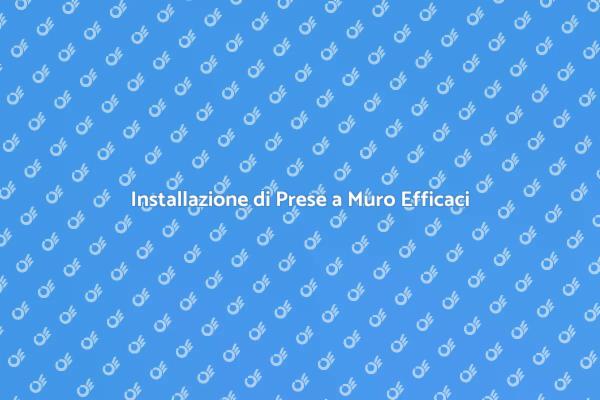 Migliora l'Illuminazione con Prese a Muro