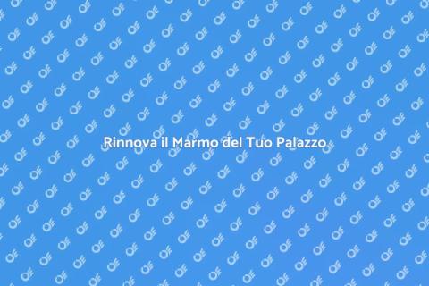 Lucidare Marmo per Palazzo Storico