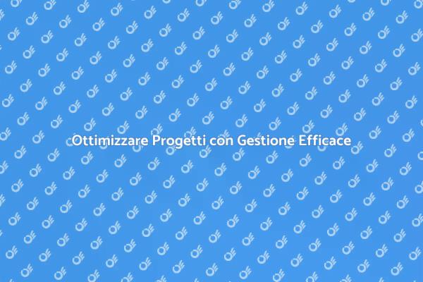 Efficienza nella Gestione dei Progetti