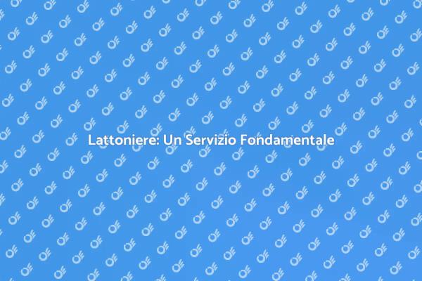 Lattoniere: Chiave per la Tua Casa