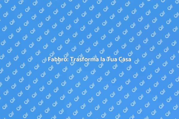 Fabbro: Creazioni e Riparazioni Uniche