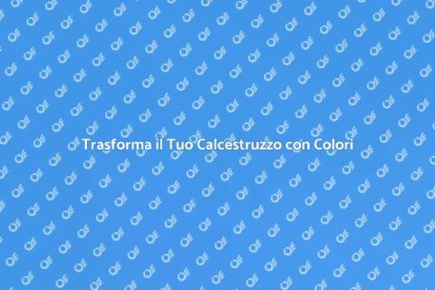 Colorare il Calcestruzzo: Guida Creativa