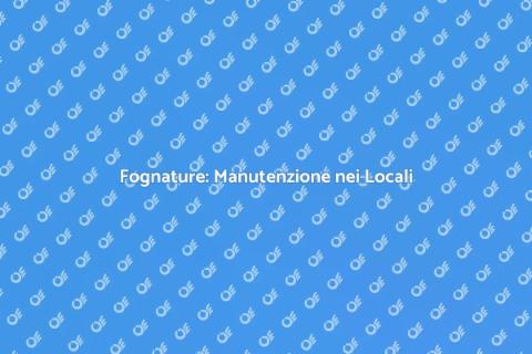Manutenzione Fognature Commerciali