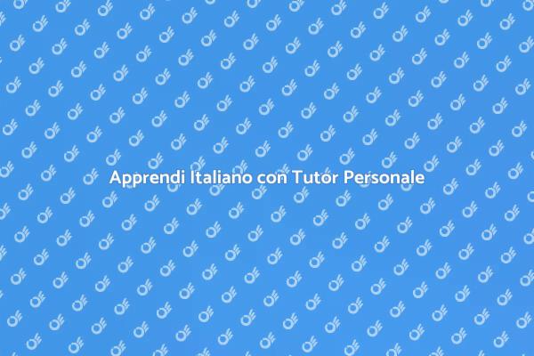 Impara Italiano con Supporto Dedicato