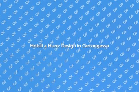 Mobile a Muro in Cartongesso