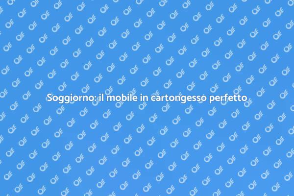 Arreda il soggiorno con il cartongesso