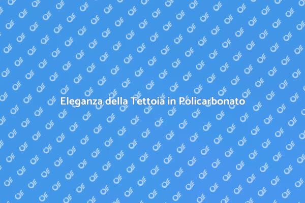 La Tettoia Perfetta per il Tuo Giardino
