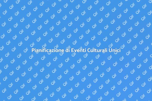 L'Arte di Organizzare Eventi Culturali