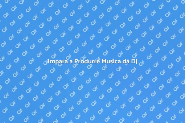 Diventa DJ: Corso di Produzione Musicale