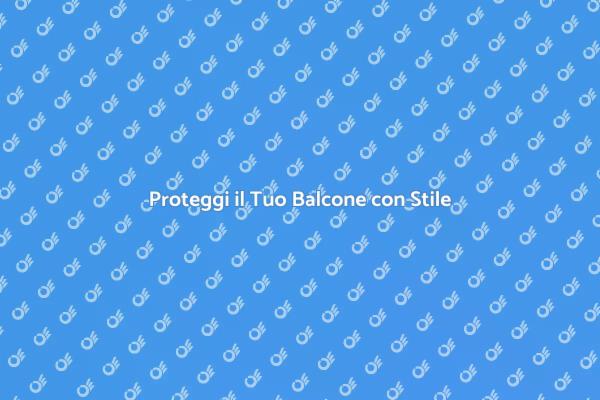 Trasforma il Tuo Balcone con una Pensilina