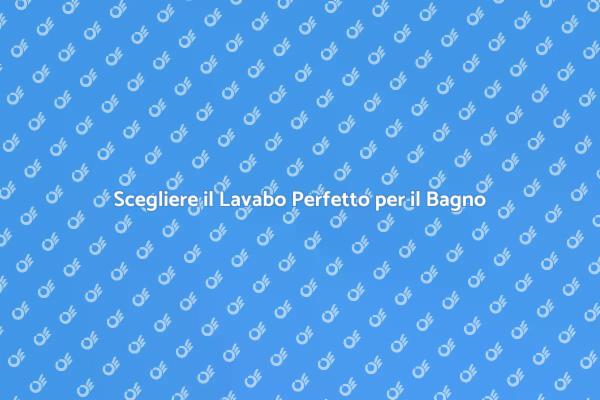Il Lavabo Bagno: Essenza di Stile e Funzionalità