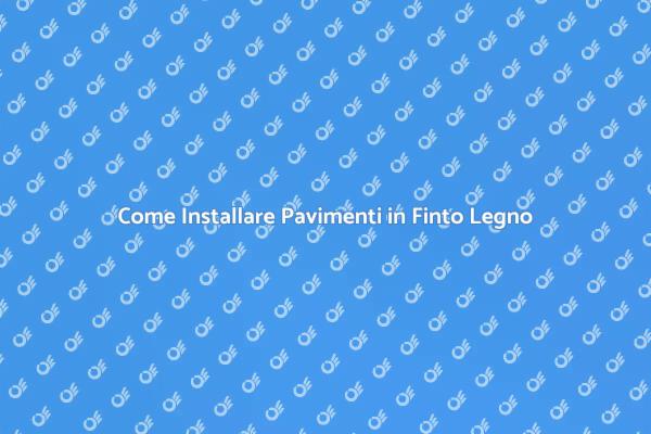 Trasforma la Casa con Pavimenti in Finto Legno