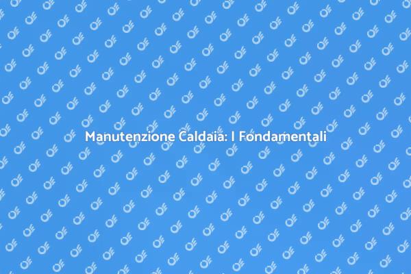 Guida alla Manutenzione della Caldaia