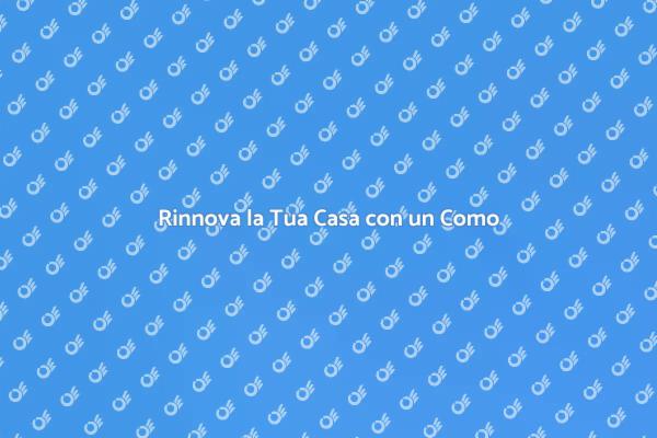 Trasforma il Tuo Spazio con un Como