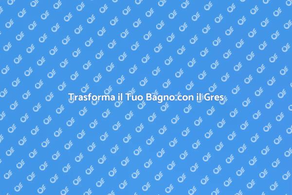 Ristruttura la Tua Doccia in Gres