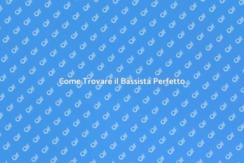 Assumere un Bassista per un Tour