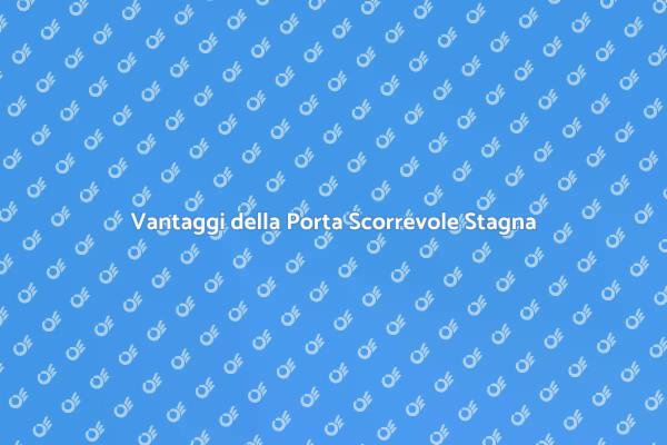 Innovazione con la Porta Scorrevole Stagna