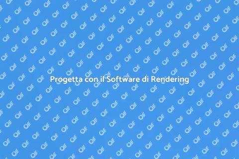 Rendering per Progettazione Spazi