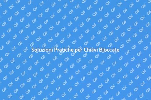 Chiavi Bloccate in Auto? Ecco Cosa Fare