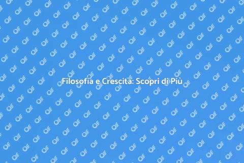 Consulenza Filosofica: Crescita Personale