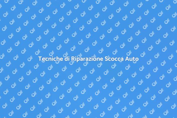 Guida alla Riparazione della Scocca Auto